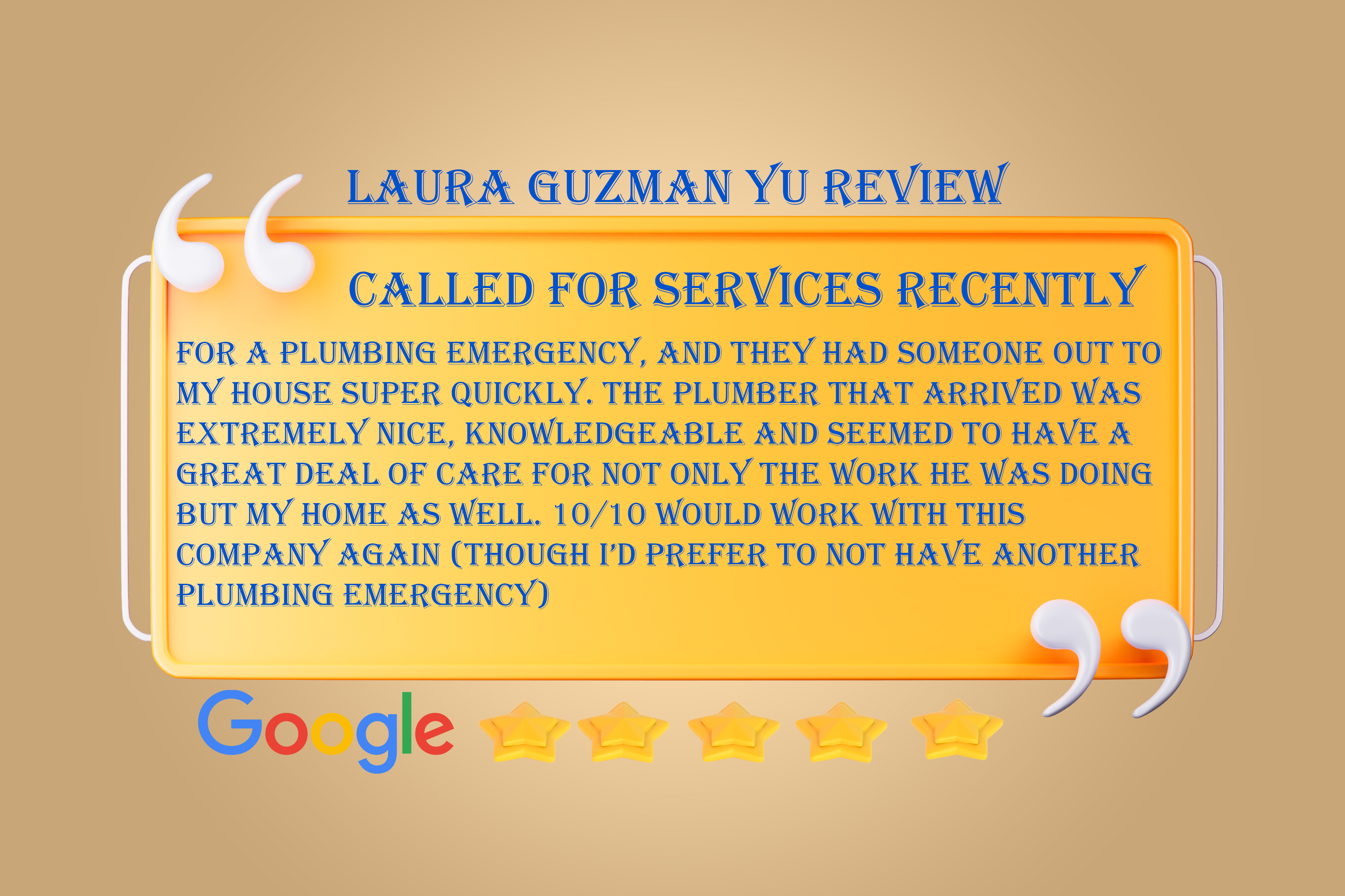 24-hours-Plumbing-google-review-Laura-Guzman-Yu